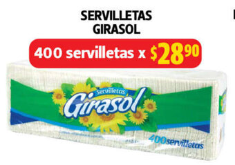 Farmacias Guadalajara Servilletas Girasol 400 servilletas oferta