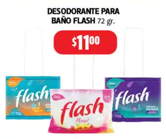 Farmacias Guadalajara Desodorante para Baño Flash 72g oferta