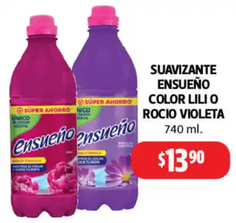 Farmacias Guadalajara Suavizante Ensueño Color Lili o Rocio Violeta 740ml oferta