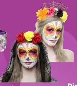 Soriana Híper Diademas de catrina cada una catrina con oferta