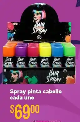 Soriana Híper Spray pinta cabello cada uno oferta