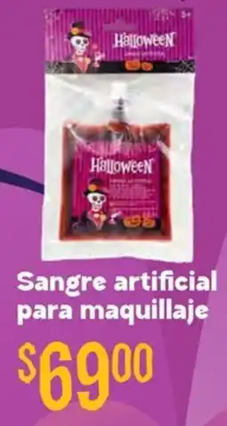 Soriana Híper Sangre artificial para maquillaje oferta