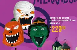 Soriana Híper Timbre de puerta con luz y sonido oferta