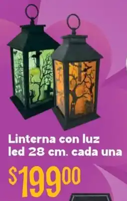 Soriana Híper Linterna con luz led oferta