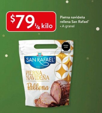 Walmart Pierna Navideña rellena San Rafael 1/4 Kilo oferta