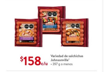 Variedad de salchichas Johnsonville