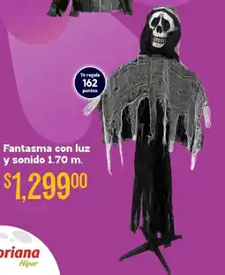 Soriana Híper Fantasma con luz y sonido oferta