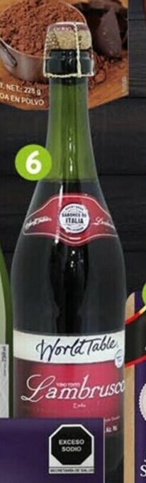 Vino tinto Lambrusco 750ml