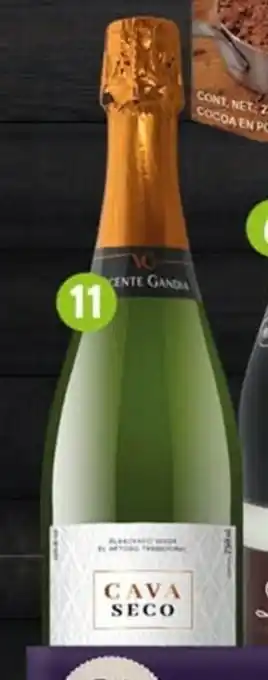 Vino espumoso Cava Seco 750ml