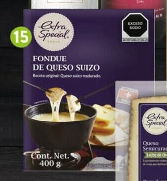 Walmart Fondue de Queso Suizo 400g oferta