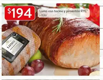Lomo con tocino y pimenton RYC Kilo
