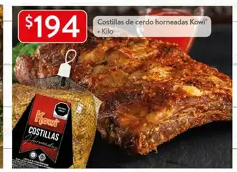 Walmart Costillas de cerdo horneadas Kowi Kilo oferta