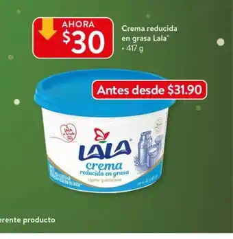 Walmart Crema Reducida en grasa Lala 417g oferta