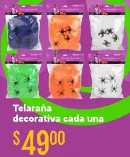 Soriana Híper Telaraña decorativa cada una oferta