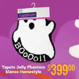 Soriana Híper Tapete jolly phantom blanco homestyle oferta