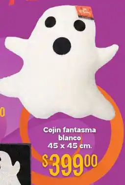 Soriana Híper Cojín fantasma blanco oferta
