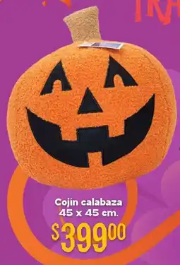 Soriana Híper Cojín calabaza oferta