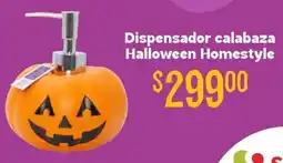 Soriana Híper Dispensador calabaza halloween homestyle oferta
