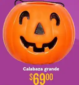 Soriana Híper Calabaza grande oferta