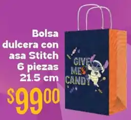 Soriana Híper Bolsa dulcera con asa stitch oferta