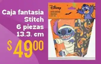 Soriana Híper Caja fantasia stitch oferta