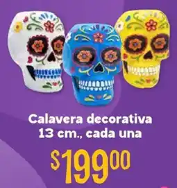 Soriana Híper Calavera decorativa oferta