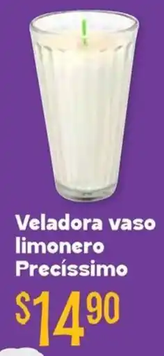 Soriana Híper Veladora vaso limonero precíssimo oferta