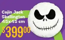Soriana Híper Cojin jack skellington oferta