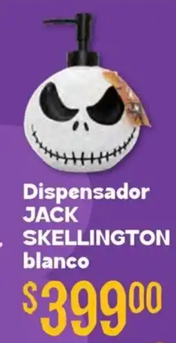 Soriana Híper Jack skellington dispensador cada una oferta