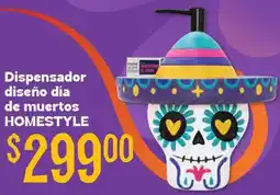 Soriana Híper Homestyle dispensador diseño día de muertos oferta