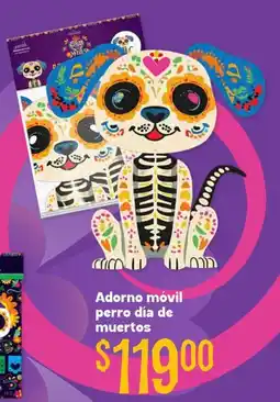 Soriana Híper Adorno móvil perro día de muertos oferta