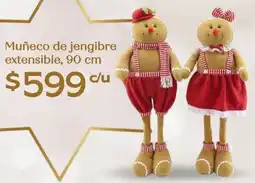Soriana Híper Muñeco de jengibre extensible oferta