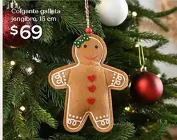 Soriana Híper Colgante galleta jengibre oferta