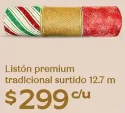 Soriana Híper Listón premium tradicional surtido oferta