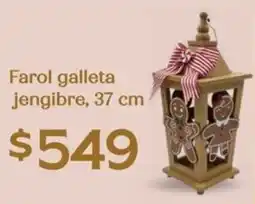 Soriana Híper Farol galleta jengibre oferta