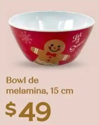 Soriana Híper Bowl de melamina oferta