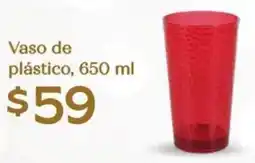 Soriana Híper Vaso de plástico oferta