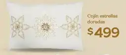 Soriana Híper Cojín estrellas doradas oferta