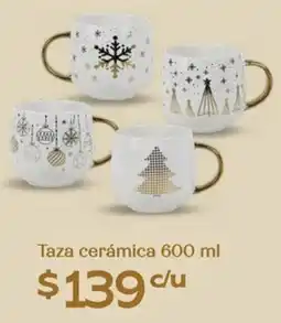 Soriana Híper Taza cerámica oferta