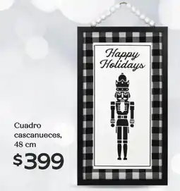 Soriana Híper Cuadro cascanueces oferta