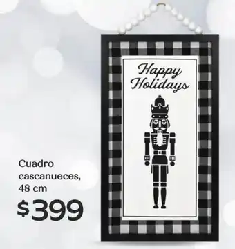 Soriana Híper Cuadro cascanueces oferta