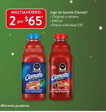 Jugo de tomate Clamato