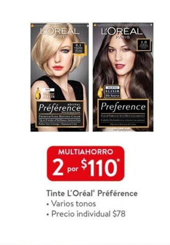 Tinte L'Oreal Preference