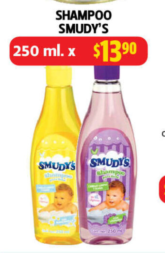 Farmacias Guadalajara Shampoo Smudy's 250ml oferta