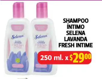 Farmacias Guadalajara Shampoo Intimo Selena Lavanda Fresh Intime 250ml oferta