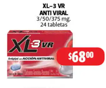 Farmacias Guadalajara XL-3 VR Anti Viral oferta