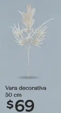 Soriana Híper Vara decorativa oferta