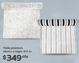 Soriana Híper Malla premium blanco y negro oferta