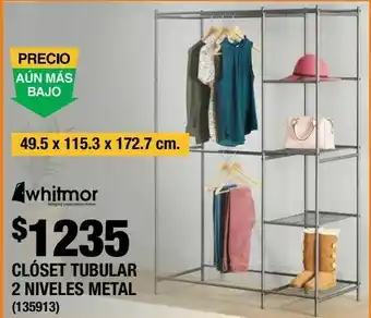 Organizador tubular de 2 niveles