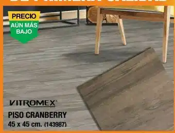 Piso cerámico cranberry
